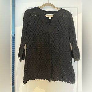 Sara Campbell size medium black tunic